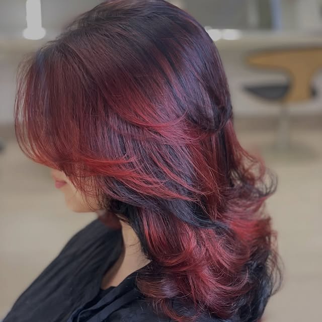 Un tocco di rosso per l'atmosfera natalizia!